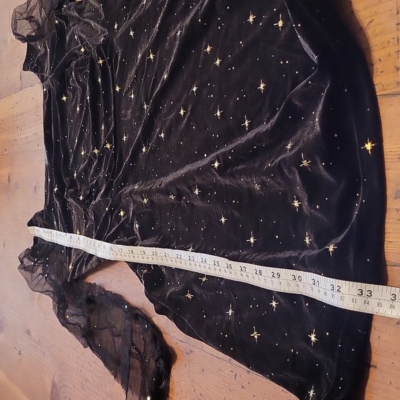 Allegra K Long Sleeve Velvet Dress - Picture 3 of 8